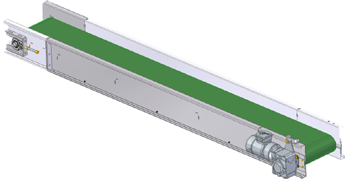 Convoyeur à bande noix